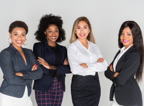 Four businesswomen